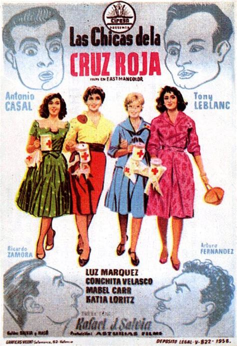 Reparto de Las chicas de la Cruz Roja (1958)